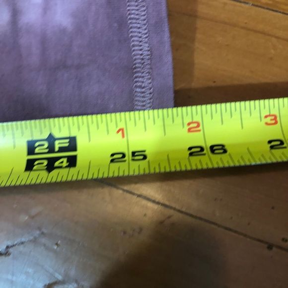 NWOT mauve ombré skinny leggings size small - Picture 5 of 6